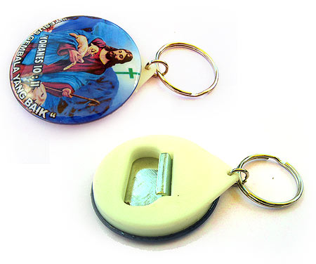 Christian themed beer bottle cap opener