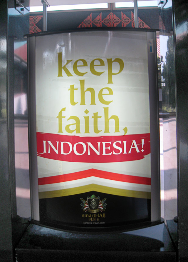 keep the faith, indonesia keep the faith, indonesia