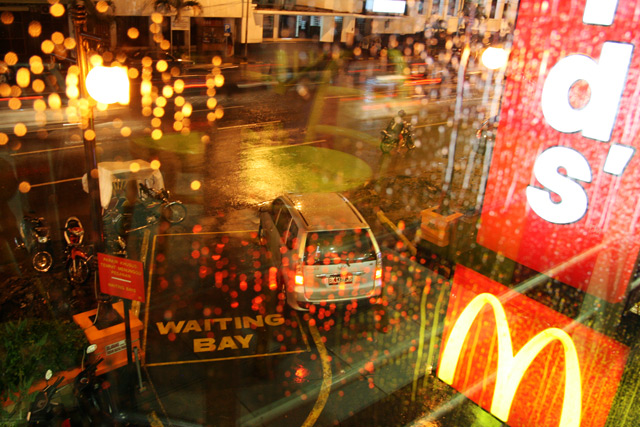 waiting bay waiting area, McDonald's Merdeka walk, Medan