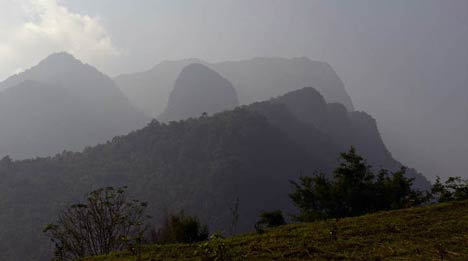 chiang dao mountainside